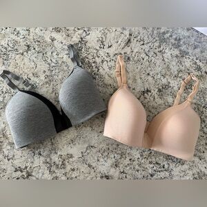 LIVELY All-Day Deep V Wireless Bras 2 for 1